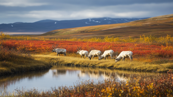 Tundra Permafrost Melting