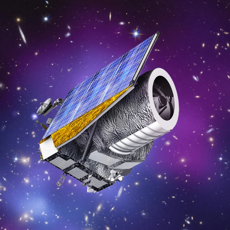 Black hole universe - the Euclid space telescope is investigating the dark side of the universe.