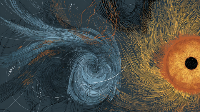 Space Tornadoes Hide Between Sun and Earth